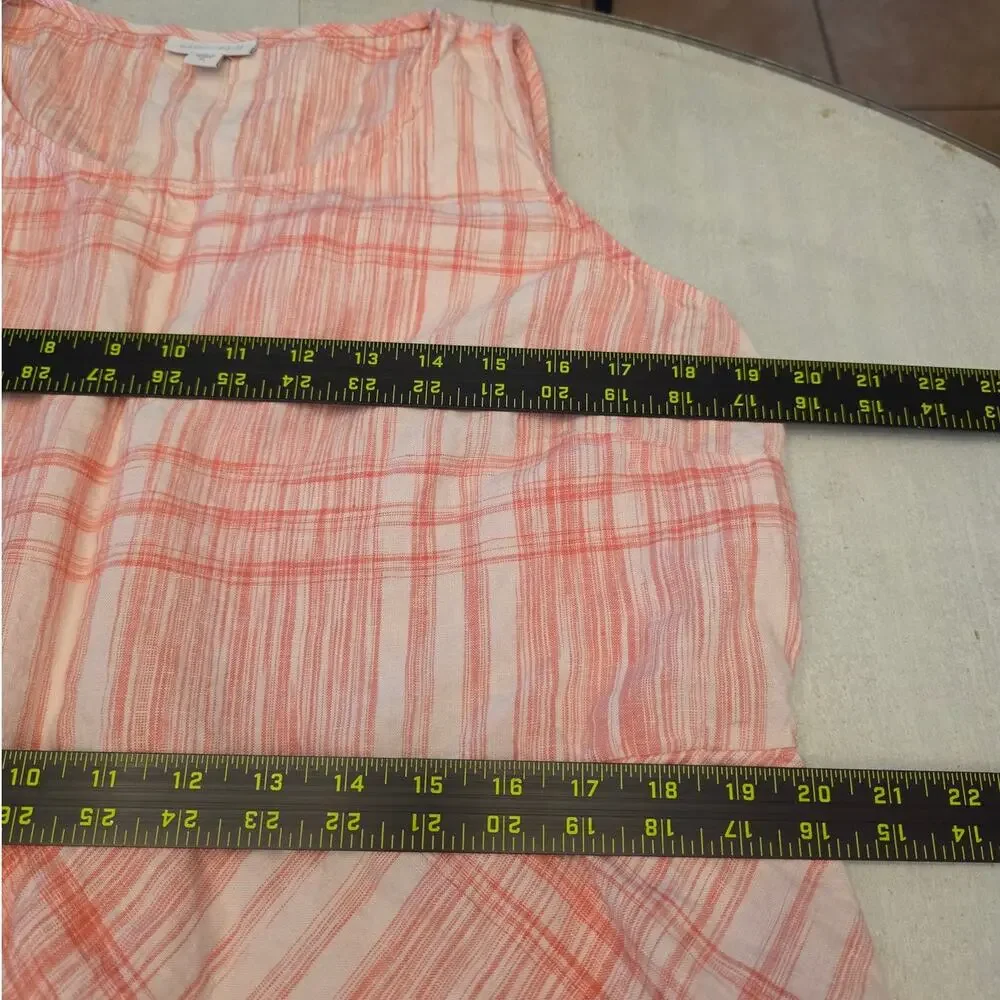 J. Jill Love Linen Women's Maxi Dress SZ XL Sleeveless  Summer Luxury Minimalist - Picture 9 of 10